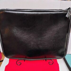 New Ordning & Reda Black Leather tablet laptop case
